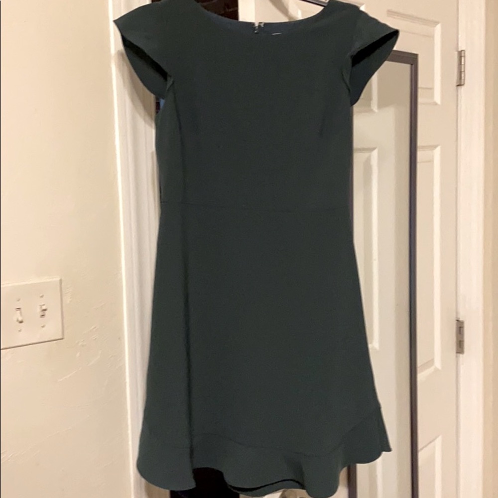 LOFT hunter green dress